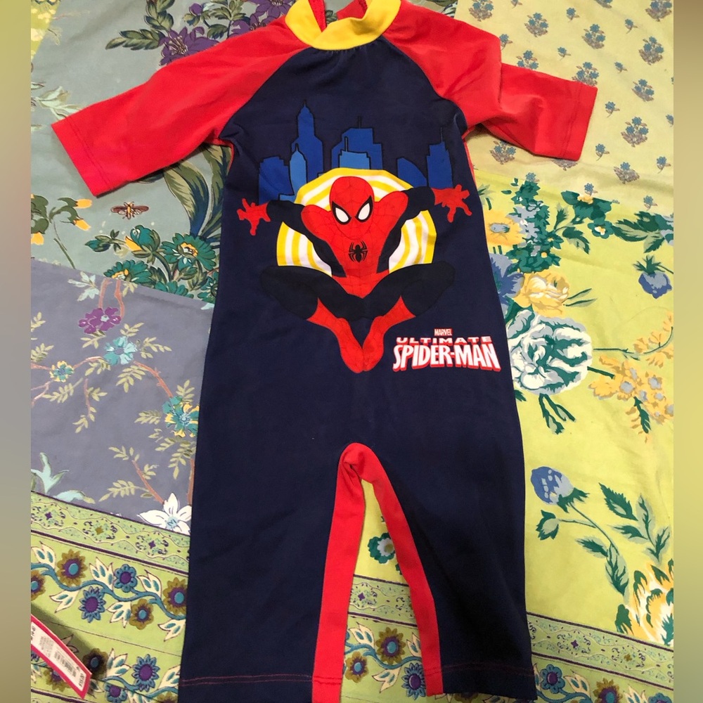 SPIDER-MAN SWIMSUIT 4T